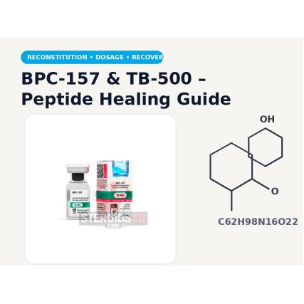 BPC-157 & TB-500 Complete Guide: Peptide Healing Stack, Reconstitution, Dosage & Recovery Protocols
