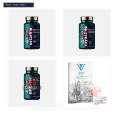 Allaes Capsule SARMs & Oral BPC-157 Stack: Ostarine (MK-2866) + Myostine (YK-11) + BPC-157 Caps + PCT (Driada)