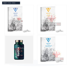 Explosive Strength & Weight-Class Oral Stack: Halos (Halotestin) + Stanos (Winstrol) + TUDCA + PCT (Driada Medical)