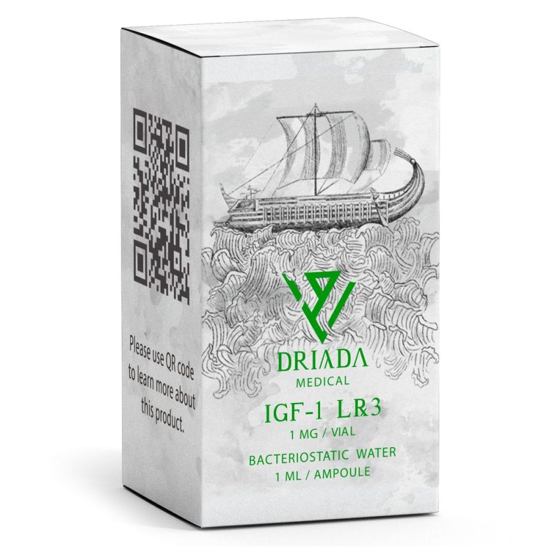 Cumpără IGF-1 LR3 Driada Medical 1mg (Flacon + Apă)