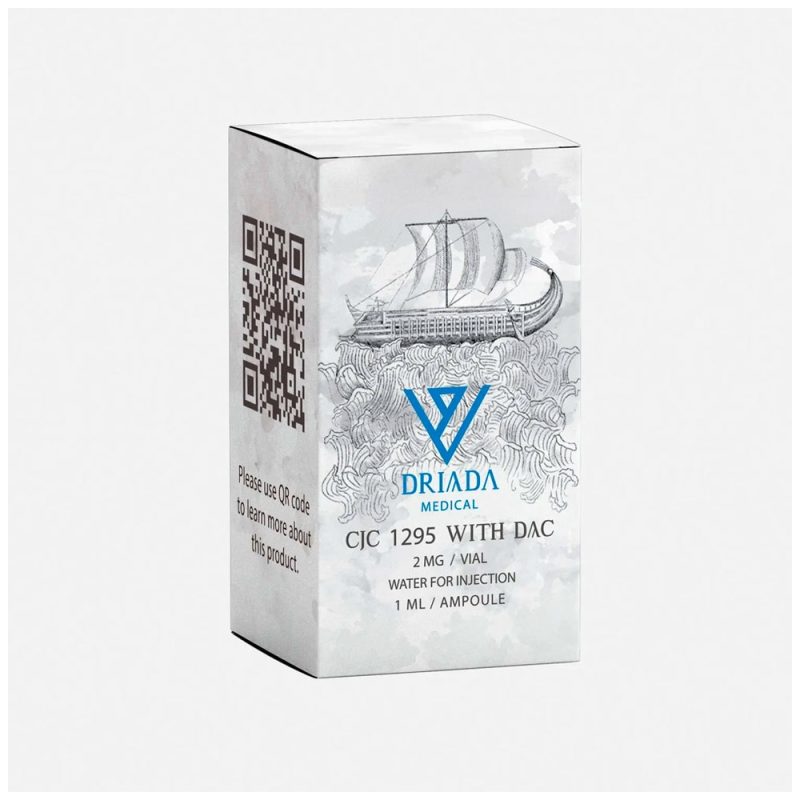 CJC-1295 con DAC Driada Medical (2mg/vial + Agua)