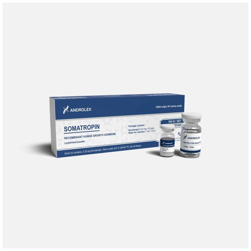 Androlex Somatropin HGH Powder 100 iu