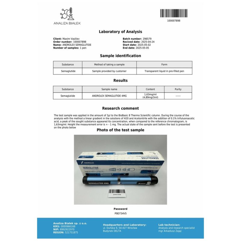 Semaglutide Στυλό (Pen) 4 mg – Driada Medical