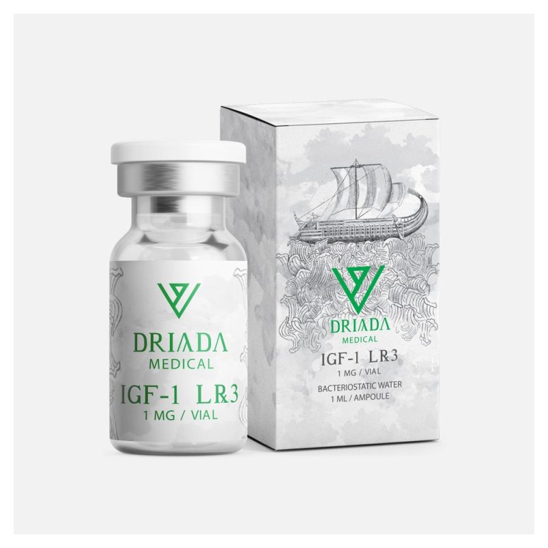 Hyperplasi & Anti-Aging Elit-Stack: Somatropin HGH 100 IU + IGF-1 LR3 (2 mg) + GHK-Cu 50 mg (Driada Medical)