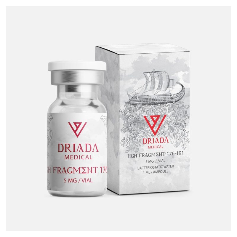 Peptid Fettförbrännings-Stack: HGH Fragment 176-191 + Ipamorelin (Driada Medical)